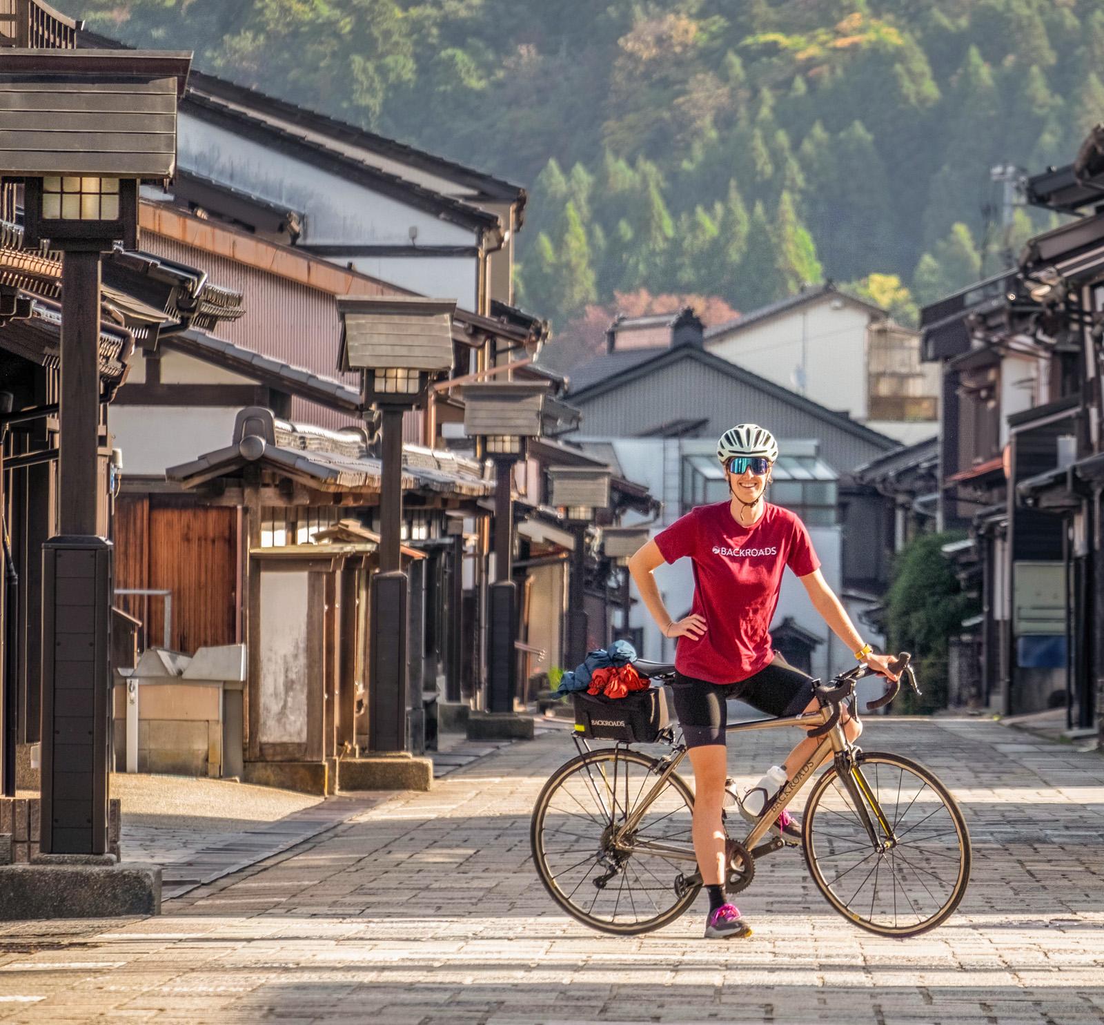 Exploring Japan on a Bike Tour - background banner